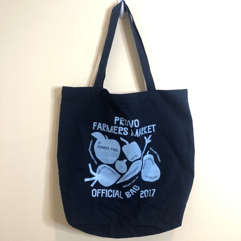 Provo Farmer Market Cotton Tote Bag